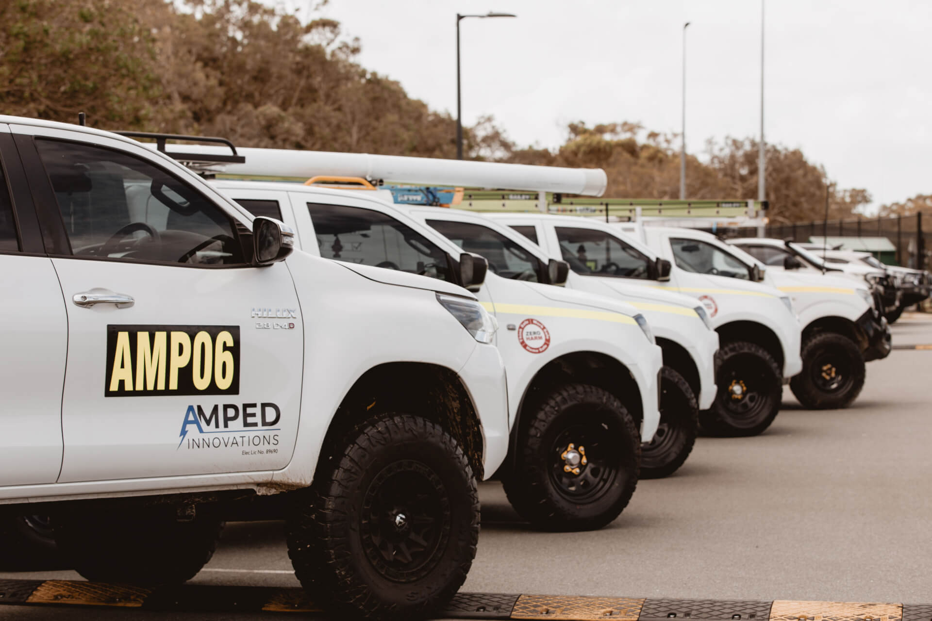 AMPED Innovations vans